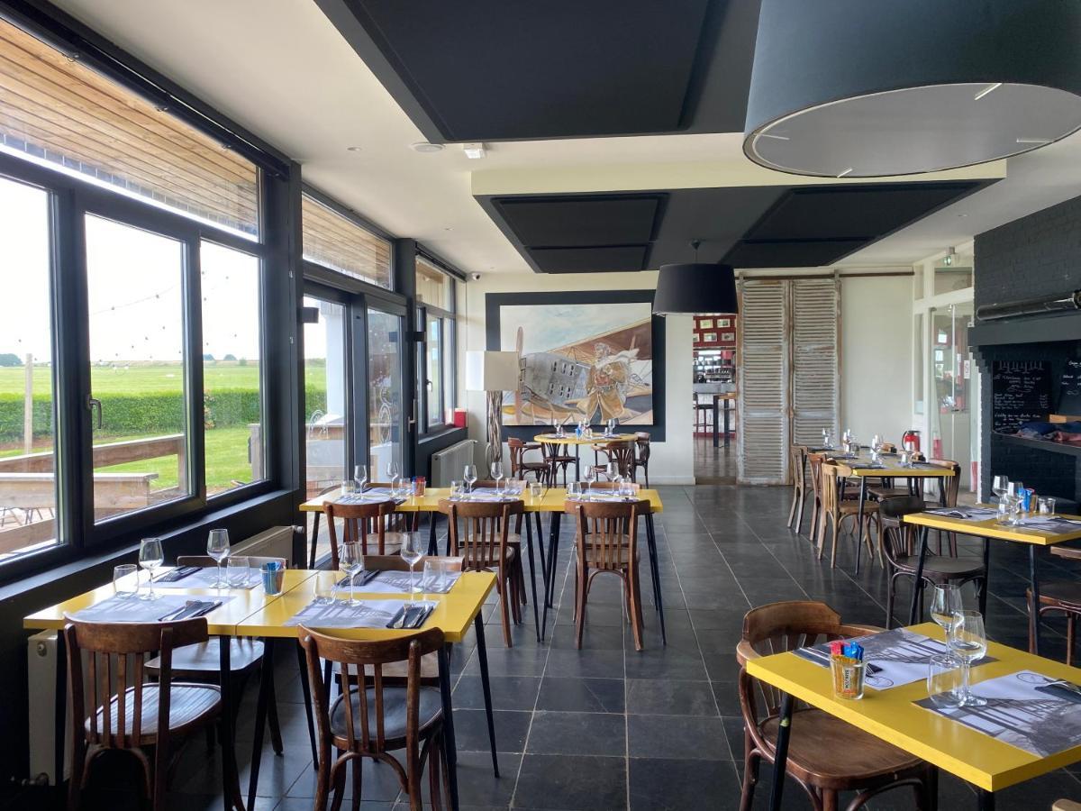 Logis Hotel & Restaurant De L'Aerodrome De La Baie De Somme Buigny-Saint-Maclou エクステリア 写真