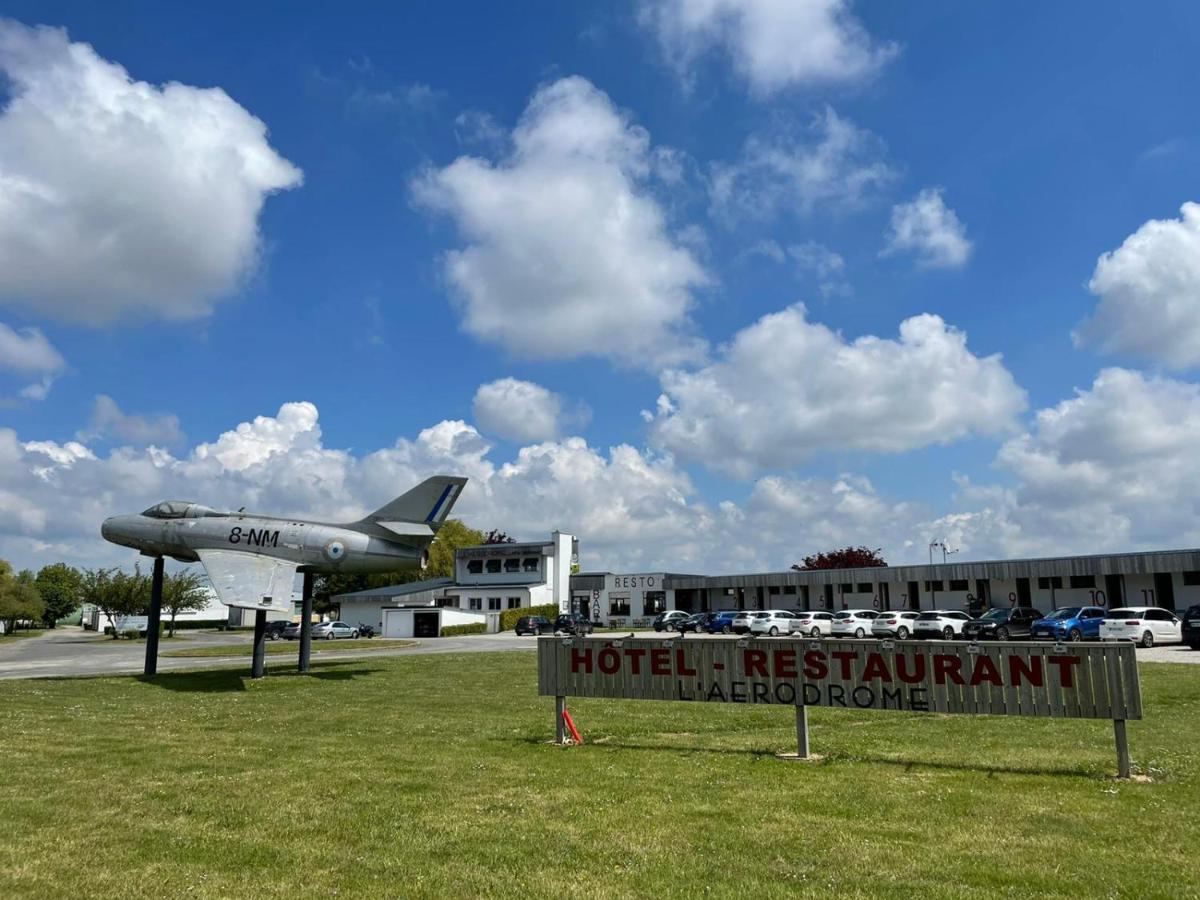 Logis Hotel & Restaurant De L'Aerodrome De La Baie De Somme Buigny-Saint-Maclou エクステリア 写真